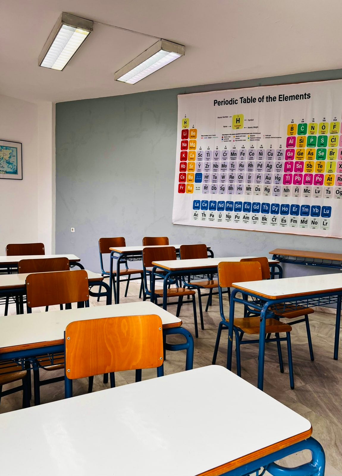 Αίθουσα διδασκαλίας στο φροντιστήριο ΚΥΚΛΟΣ στην Άρτα